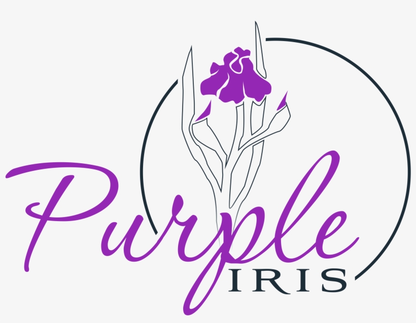 Purple Iris Logo - Brethren Clip Art, transparent png