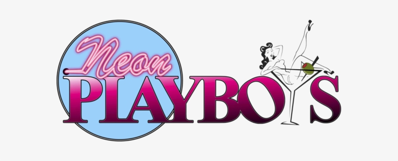 Neon Playboys - Girl In Martini Glass Clip, transparent png
