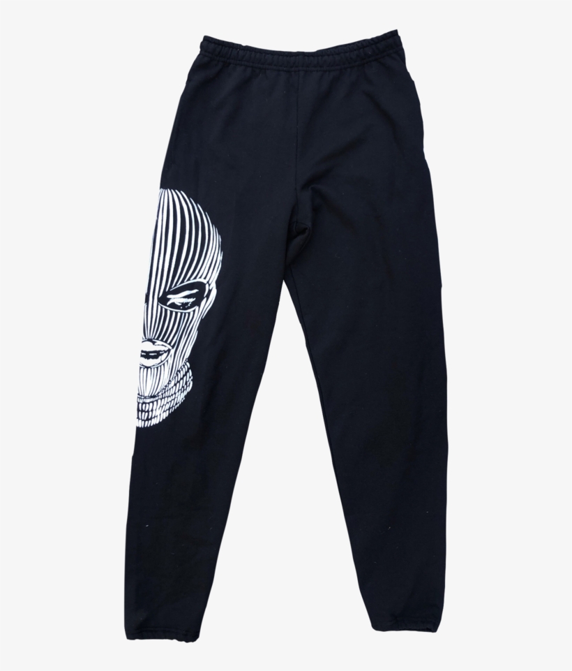 Ski Mask Sweatpants In Black - Trousers, transparent png