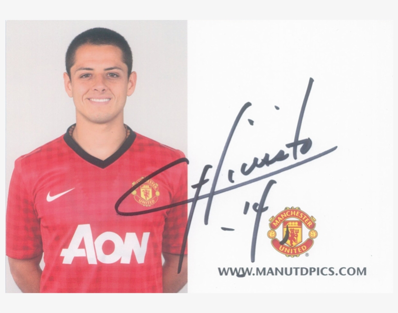 Chicharito - Manchester United Personalised Street Sign Mouse Mat, transparent png