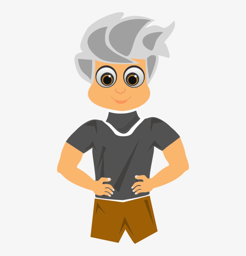 Medium Image - Transparent Cartoon Boy Png, transparent png