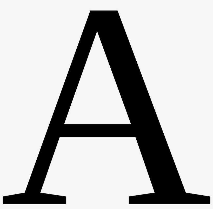 2000px-letter A - Svg Letter, transparent png