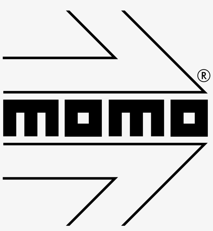 Momo Logo Black And White - Momo, transparent png