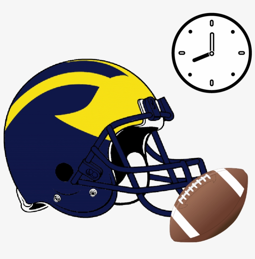 Michigan Game Day Itinerary Daytripper University Clipart - Osu Vs Michigan Helmet, transparent png
