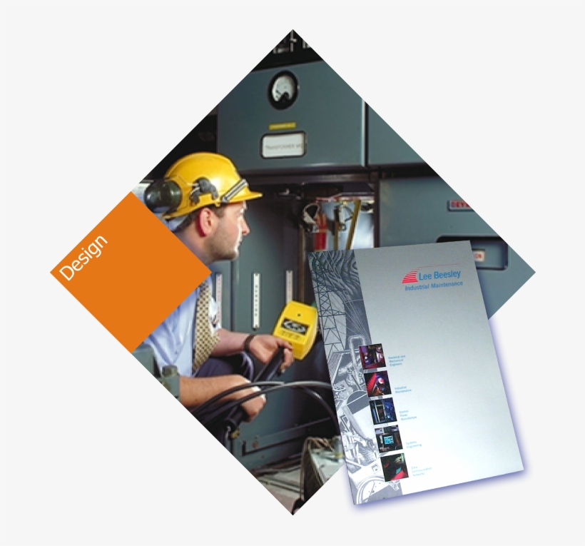 Lee Beesely A1 Corporate Promotional Literature 02 - Construction Worker, transparent png