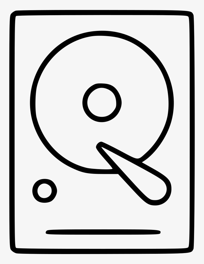 Hard Disk Hdd Storage Save Record Hardware Comments - Hard Disk Drive, transparent png