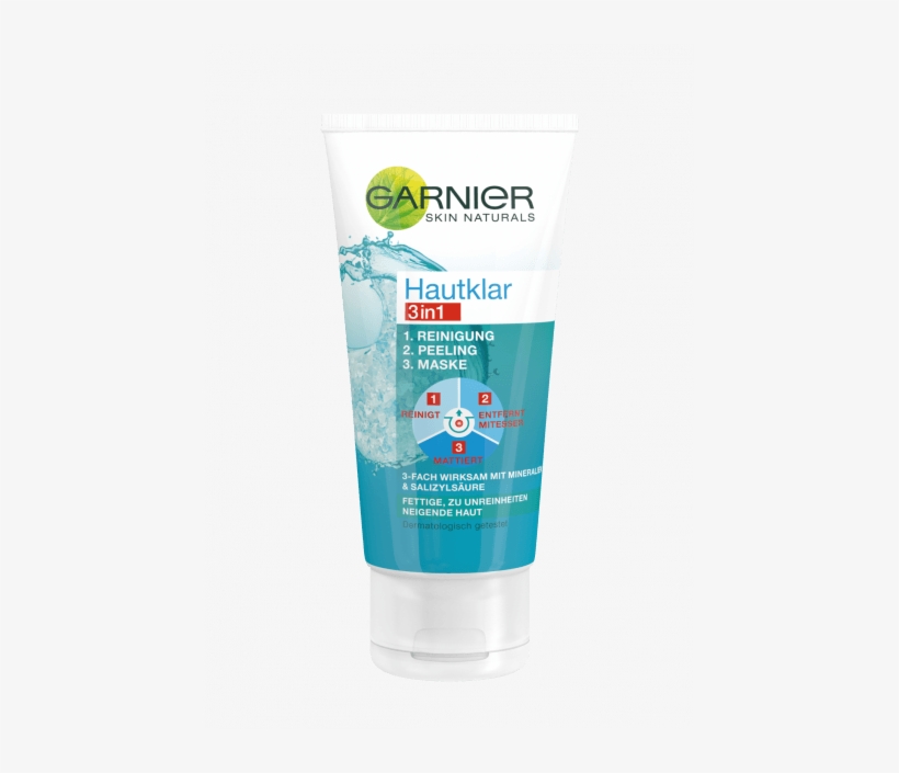 Garnier 3 In 1 Pure Active, transparent png
