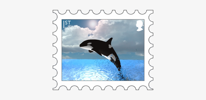 And Im Done Here Are The Final Designs For The Stamps - Killer Whale Backgrounds, transparent png