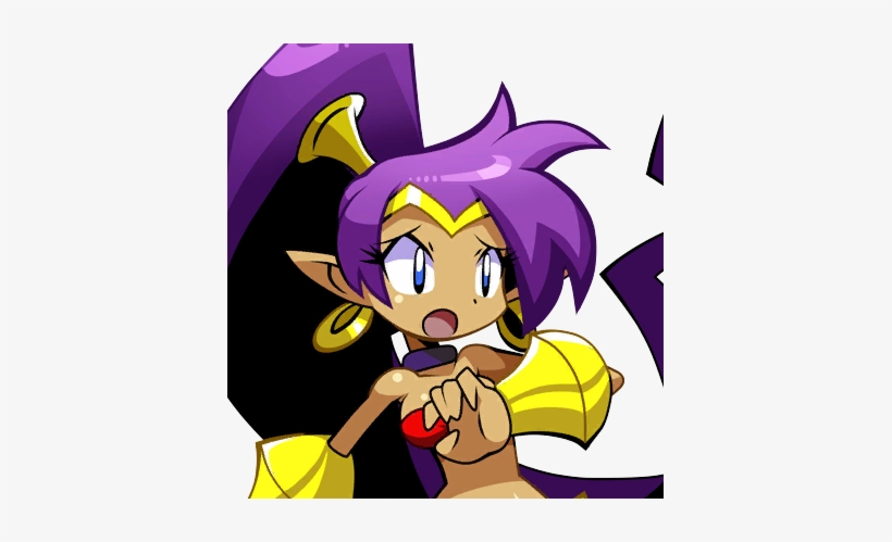 Spoilers - Shantae Worried, transparent png