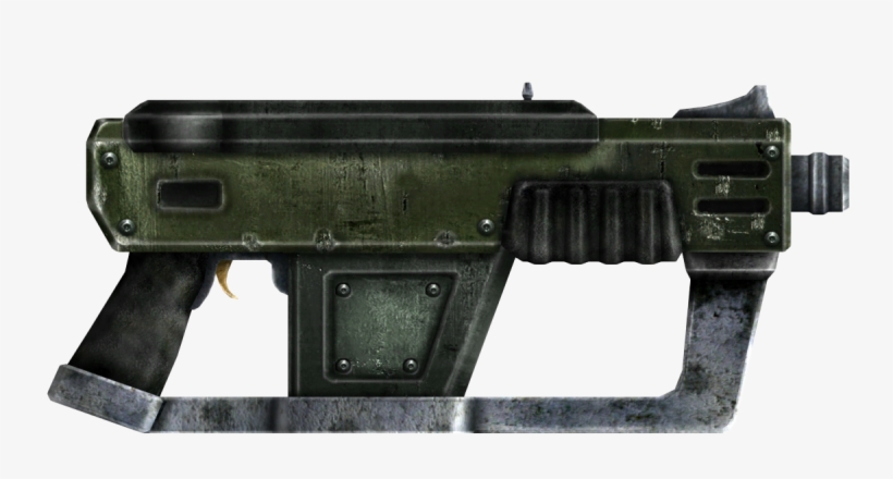 7mm Submachine Gun - Fallout 12.7 Mm Smg, transparent png