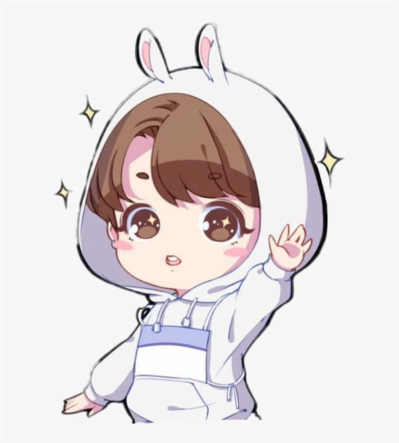 Kooki Bts Armys Chibi Kawaii Lagalleta Junkook - Kawaii Imagenes De Bts, transparent png
