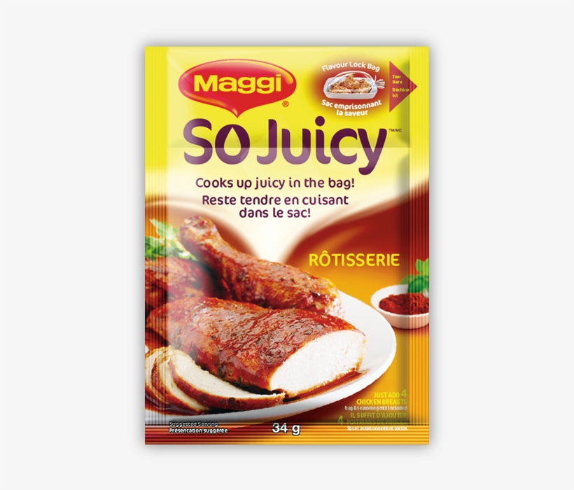 Maggi So Juicy Rotisserie - Maggi So Juicy Mixed Herbs, transparent png