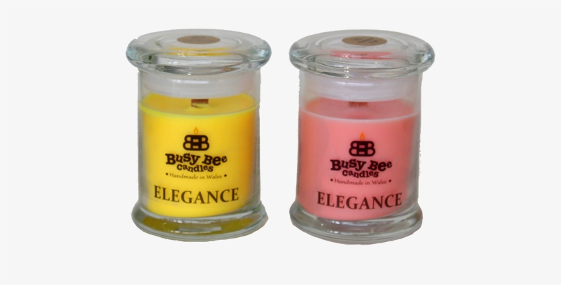 Mistletoe Small Elegance Candle - Busy Bee Candles Elegance Soy Candle In Glass Medium, transparent png