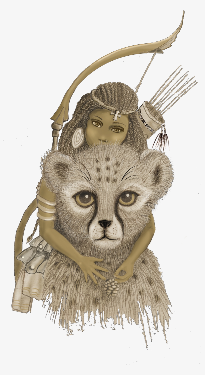African Myth Illustration - Illustration, transparent png