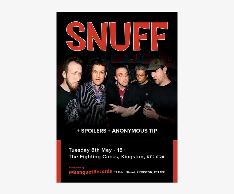 Snuff / Spoilers / Anonymous Tip - Poster, transparent png