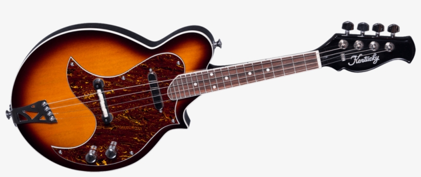 The Kentucky Km-300e Has A Basswood Body With A Set - Kentucky Mandolins Km-300e Saga Kentucky Electric Mandolin, transparent png