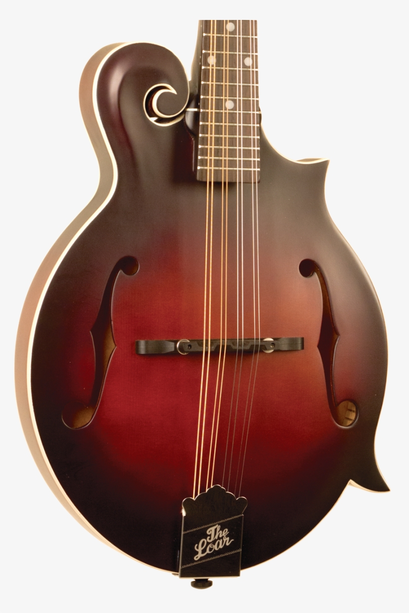 Loar Lm 310f Hand Carved F Style Mandolin Vintage Brown, transparent png