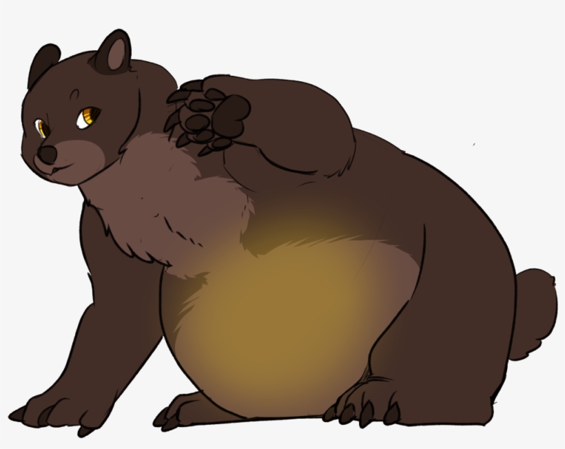 Miel The Bear~ Full Fur ~by Chillyphillix - Cartoon, transparent png
