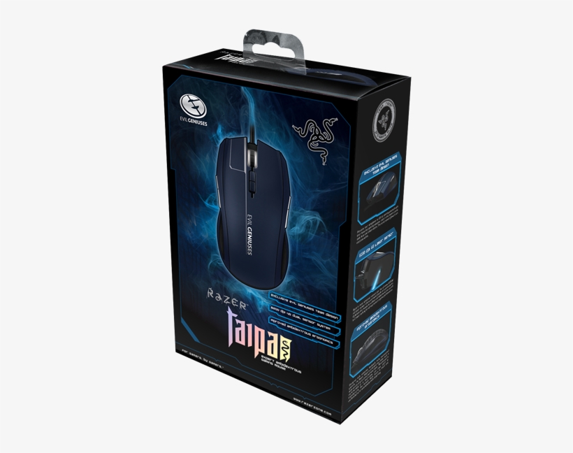 [bujubuset] Jual Razer Mouse - Razer Taipan Expert Ambidextrous Gaming Mouse (white), transparent png