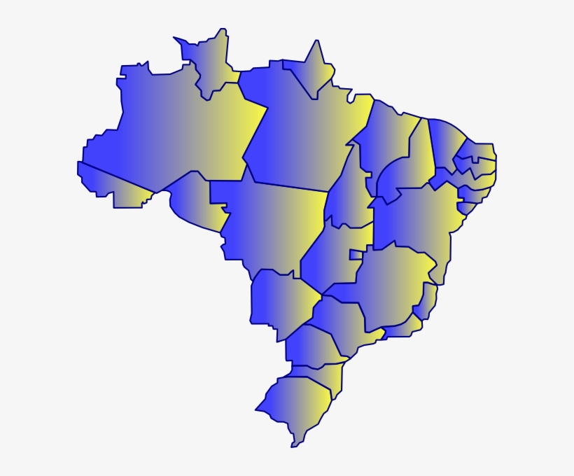Brazil Map, transparent png