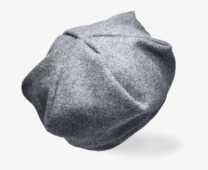 Felt Cap - Top View - Beanie, transparent png