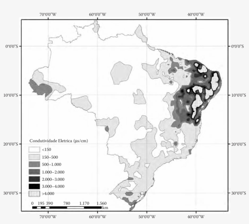12 Distribution Of The Electrical Conductivity In Brazil - Brazil, transparent png