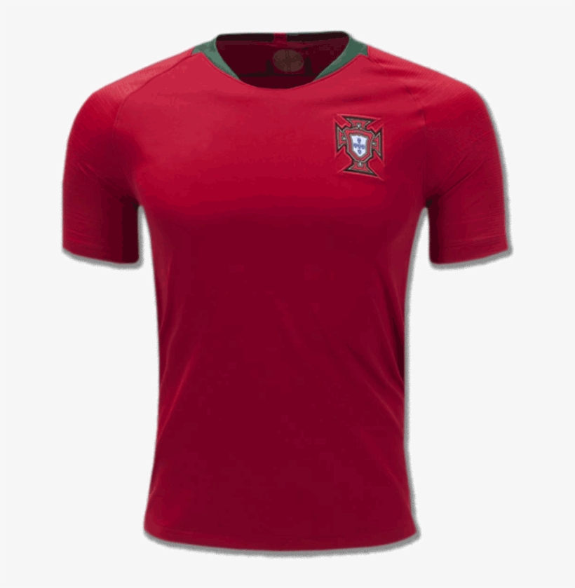 Portugal Football Jersey Home 2018 Fifa World Cup - 2018 Fifa Portugal World Cup, transparent png