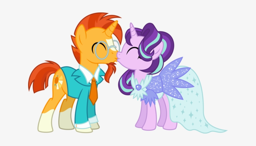 Sunburst And Starlight Are Getting Married By Osipush - My Little Pony Sunburst And Starlight, transparent png