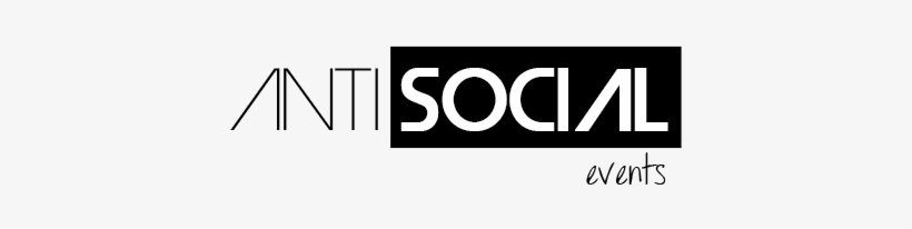 Anti Sociable Related Keywords, Anti Sociable Long - Anti Social Logo Png, transparent png