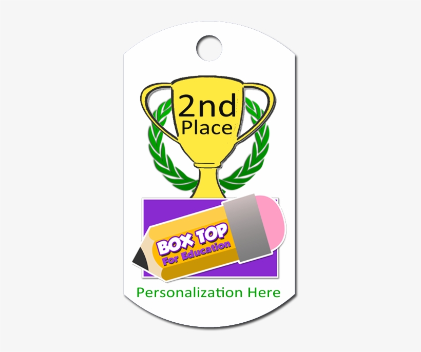 2nd Place Box Top Award - Award, transparent png