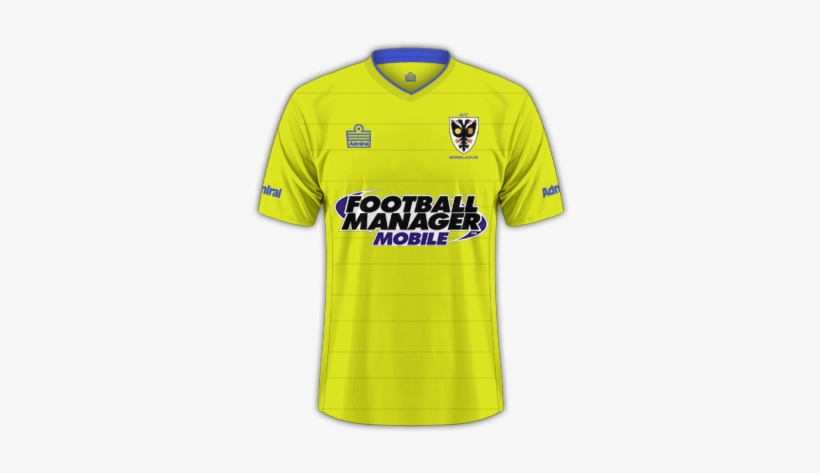 Afc Wimbledon 2016-17 Away - Football Manager Touch 2016 [pc Game] - Download, transparent png