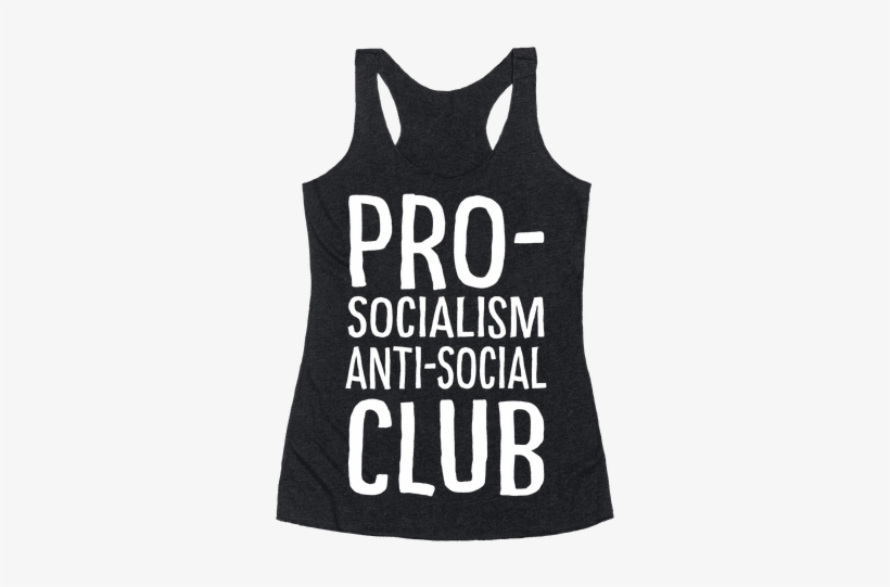 Pro Socialism Anti Social Club Racerback Tank Top - Backstreet Boys T Shirt Women's, transparent png