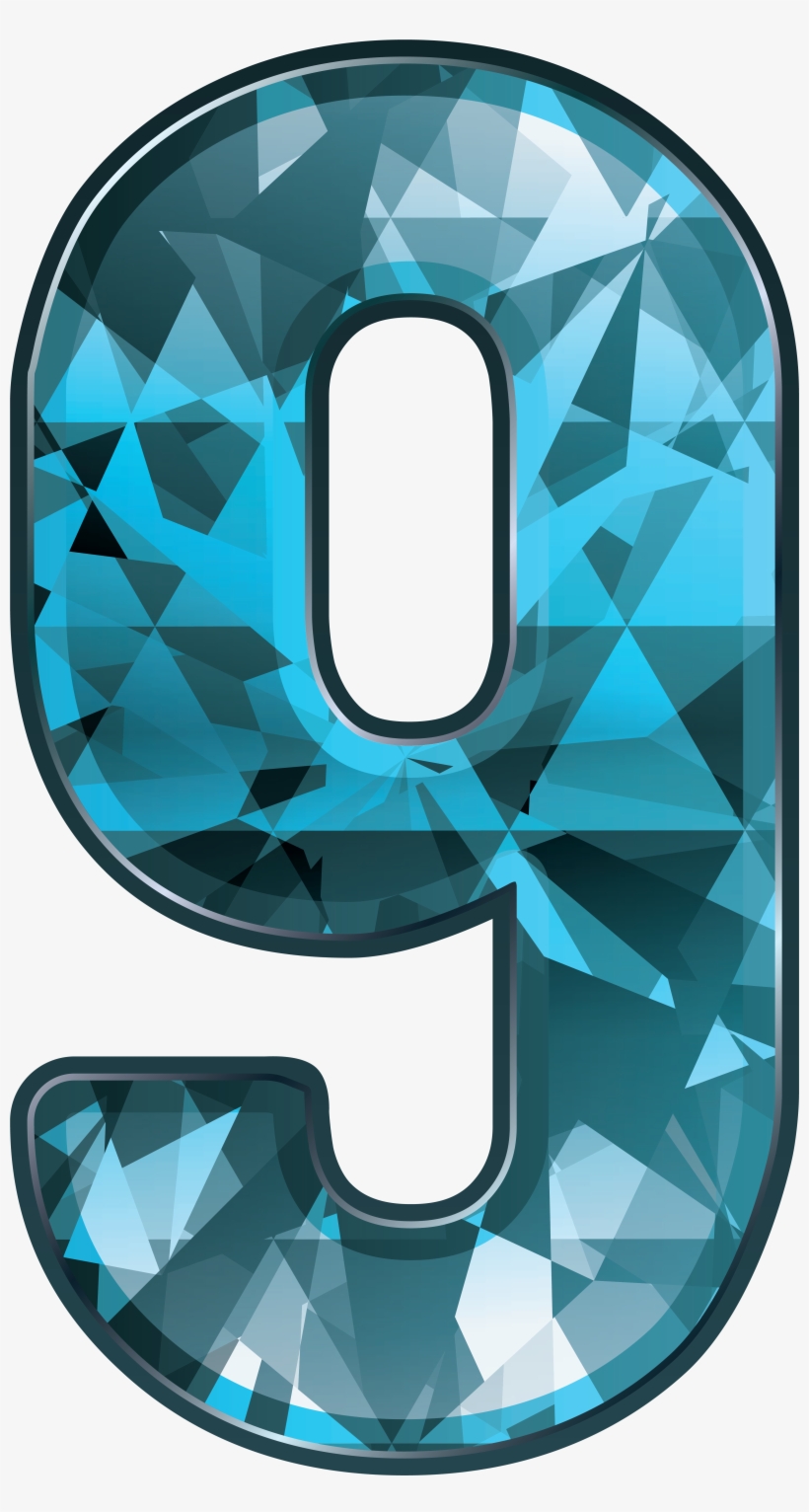 Clipart Image Transparent Crystal Numbers 4198x7287 PNG Download PNGkit