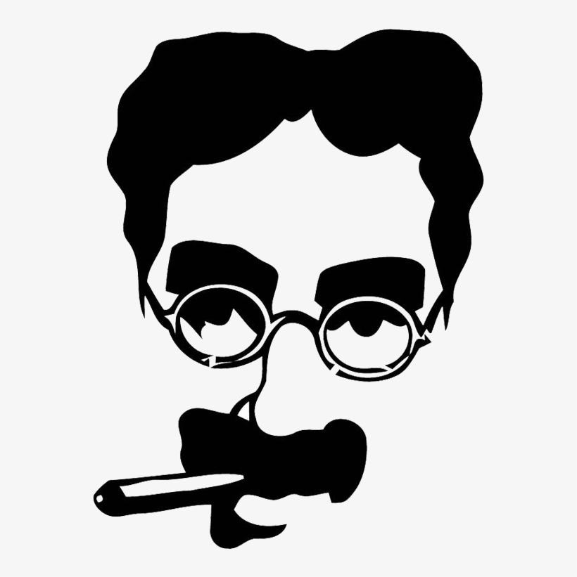 Groucho Marx - Groucho Marxism Tshirt, transparent png