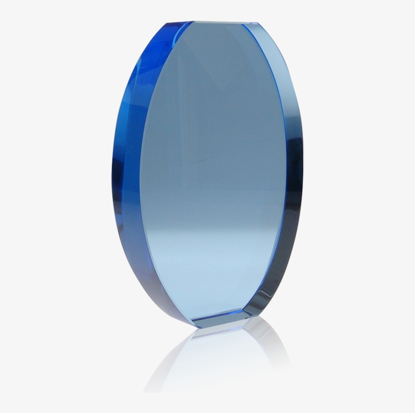Oval Interchange Blue - Makeup Mirror, transparent png