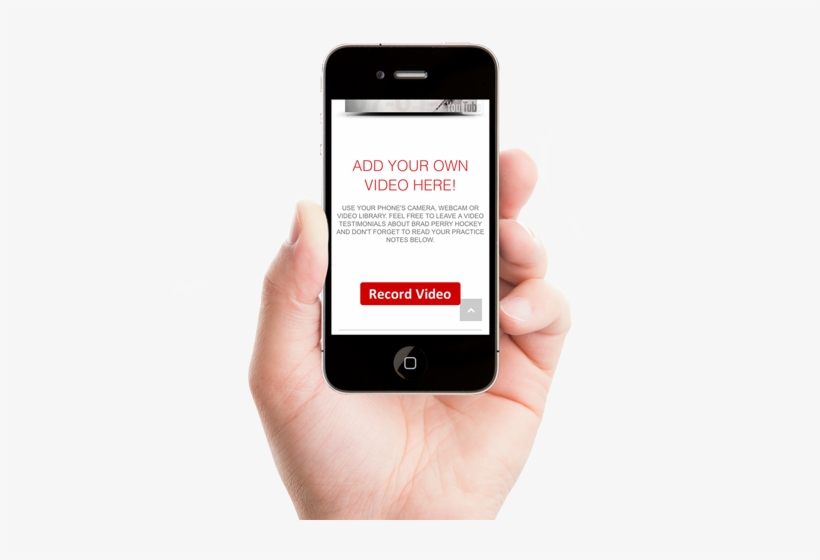 Iphone Hand Filming - Iphone, transparent png