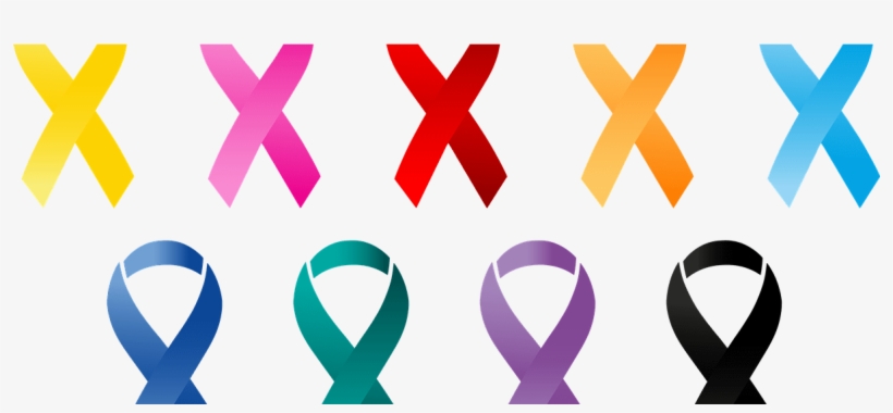 Cancer Awareness Ribbons Png, transparent png