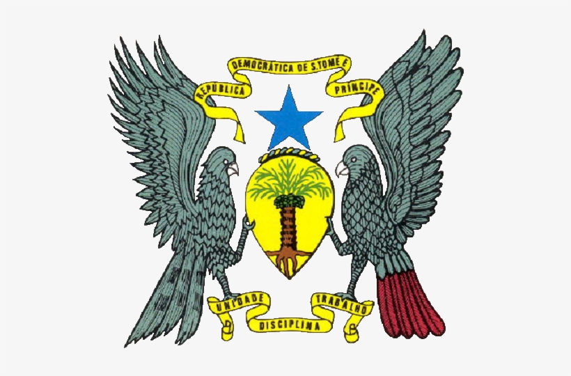 Coat Of Arms Of São Tomé And Príncipe - Sao Tome And Principe Symbol, transparent png