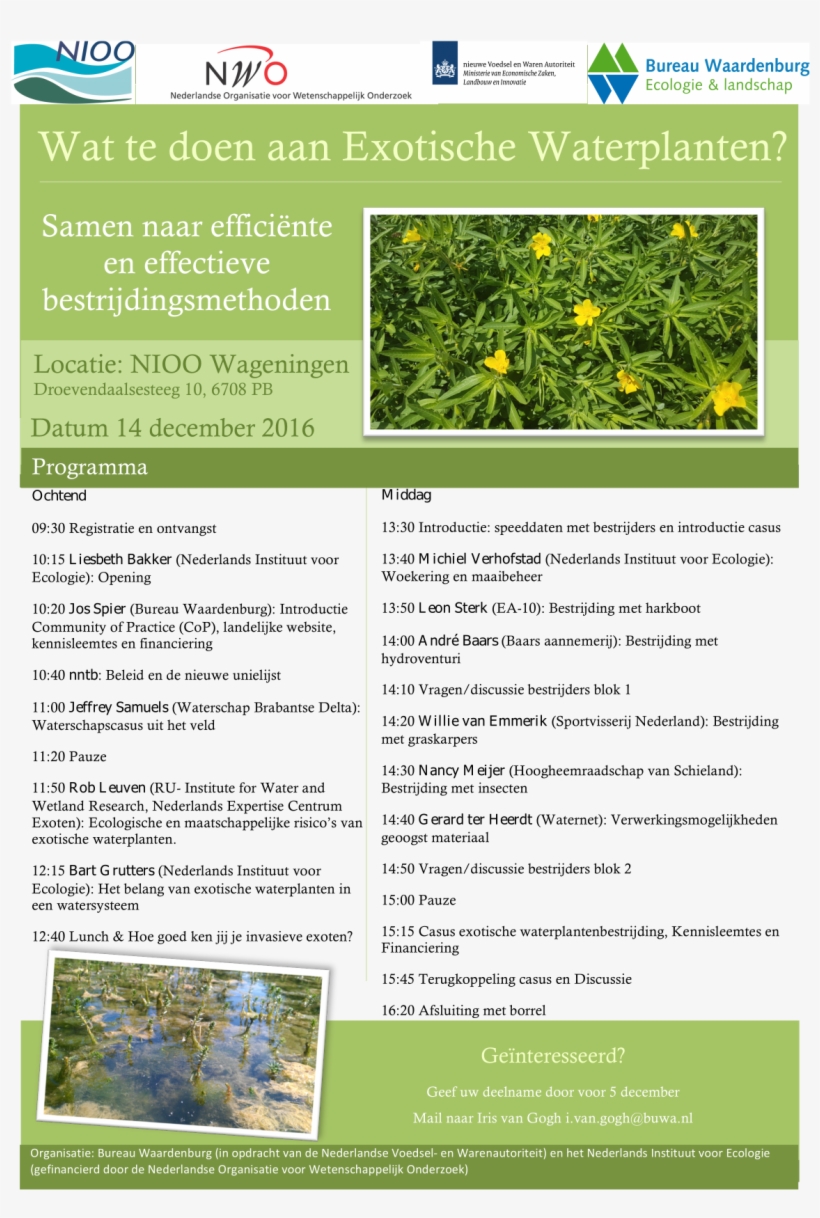 Symposium “wat Te Doen Aan Exotische Waterplanten Samen - Grass, transparent png