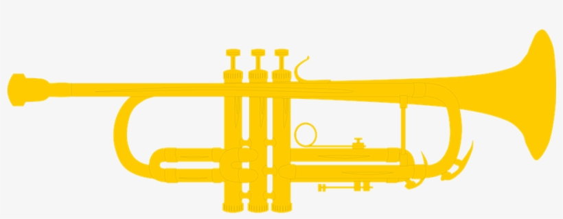 Trumpet Asset - Trumpet Silhouette Png, transparent png