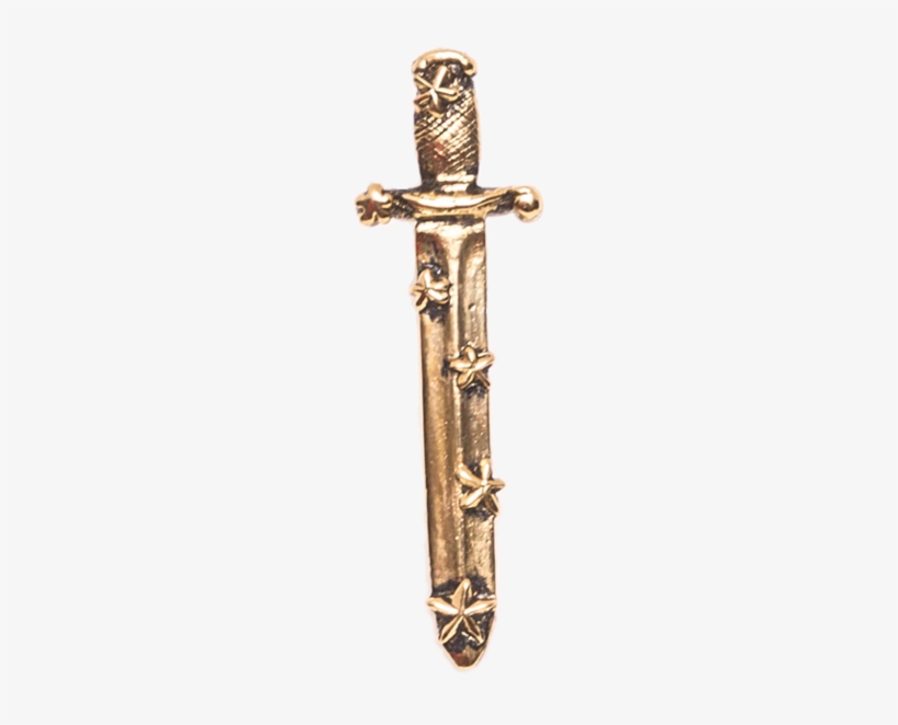 Sword Lapel Pin, transparent png
