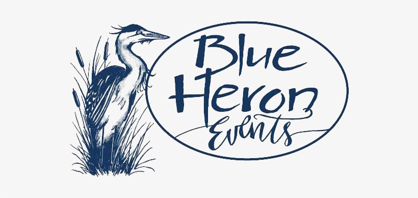 Blue Heron Events Greencastle, Pa Blue Logo - Blue Heron Events From Scratch Catering& Event, transparent png
