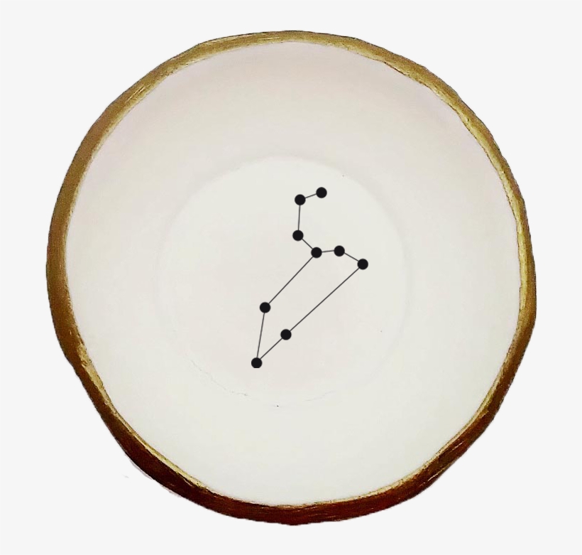 Leo-constellation Ring Bowl - Wood, transparent png