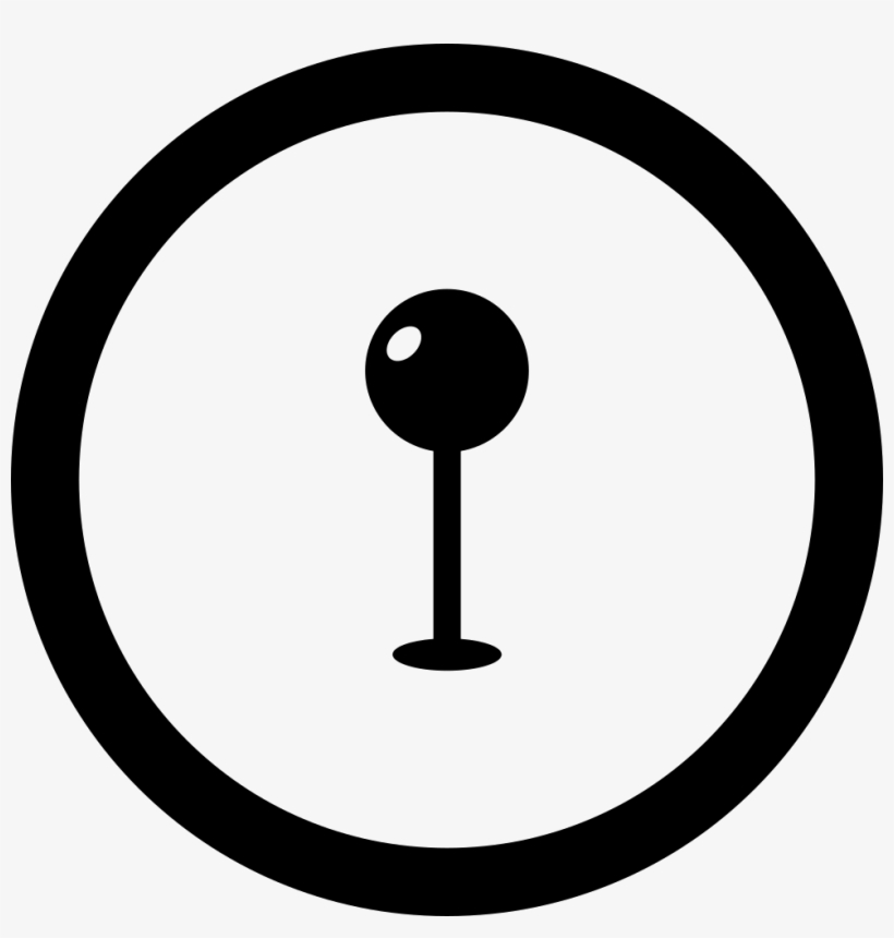 Pin Of Map In Circular Button Comments - Plus Circle Icon Png, transparent png