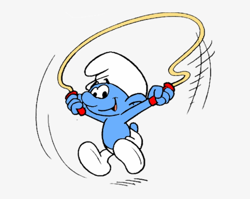 Smurf-rope - Cartoon, transparent png