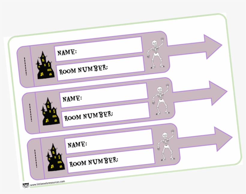 Spooky Luggage Tagscover - Bag Tag, transparent png