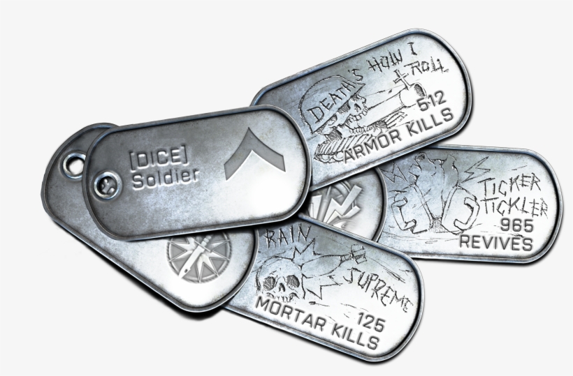 Dog Tag Png - Battlefield 3 Dog Tags, transparent png