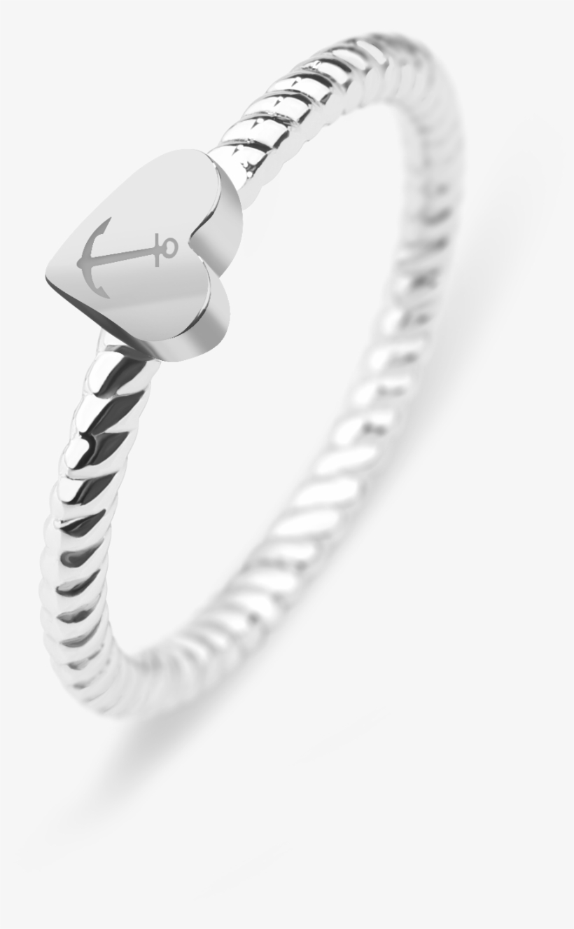 Paul Hewitt Ring Rope Anchor Love Ip Rose Gold Stainless, transparent png