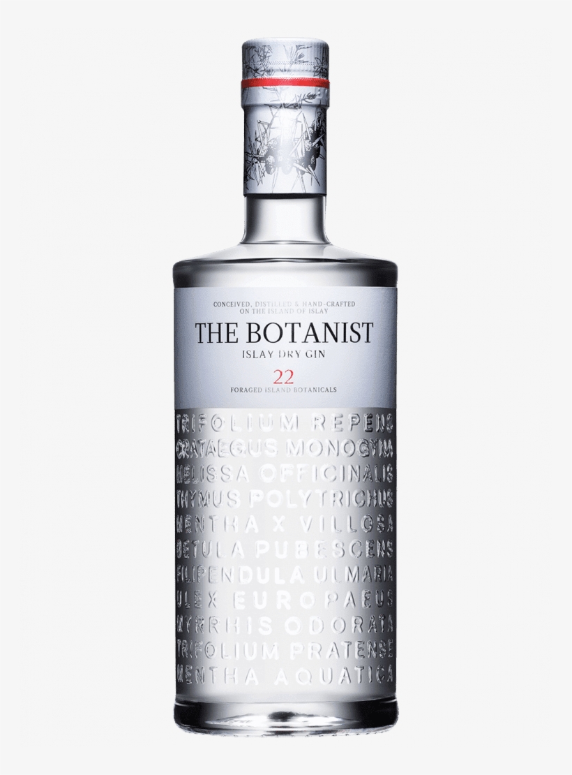 Bruichladdich Distillery The Official Website Of Bruichladdich - Bruichladdich The Botanist Islay Dry Gin (700ml), transparent png