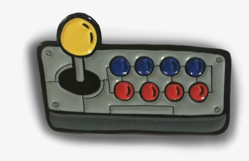 {rad Pins} Button Fighter Lapel Pin / Camp Kitsch Press - Lapel Pin, transparent png